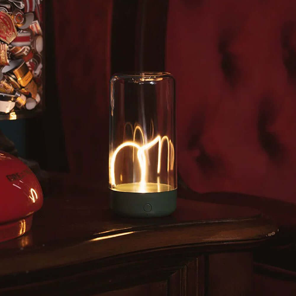 Magnetisk Mini LED Bordlampe -  Trådløs & USB