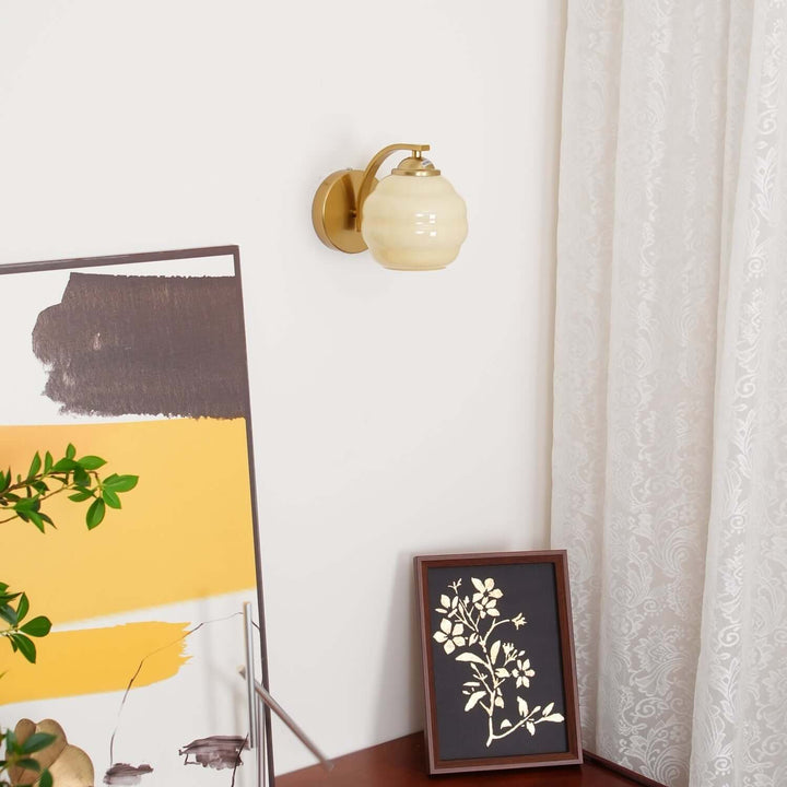 Art Deco Væglampe i Vintage Stil