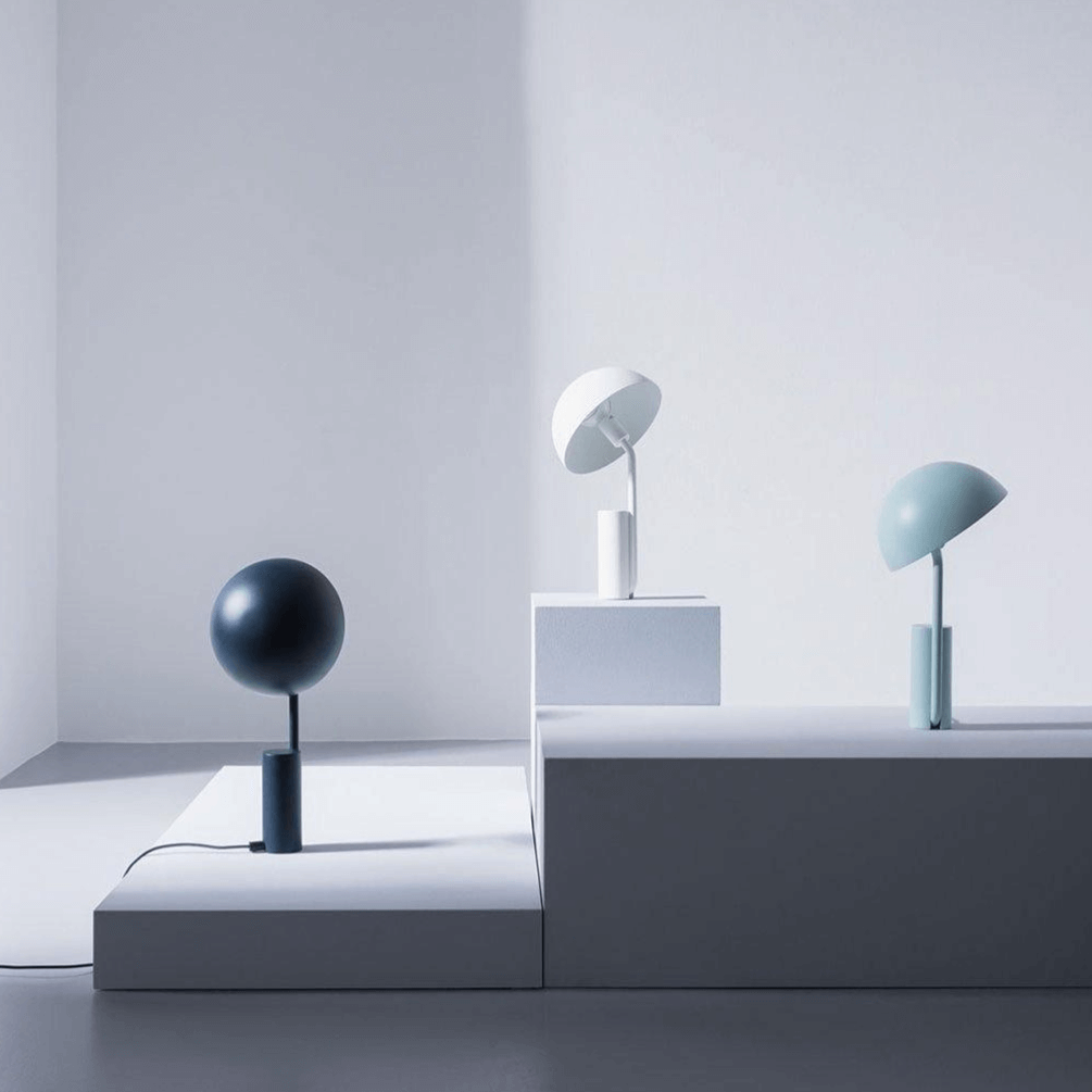 Justerbar Metal Bordlampe - Cap