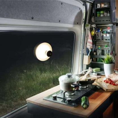 Genopladelig LED Sugekop Lampe