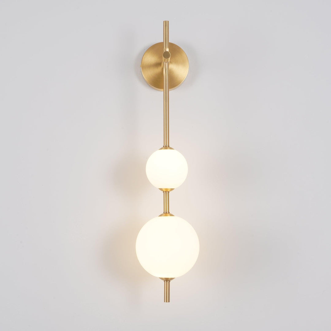 Elegant Globe Væglampe i Glas