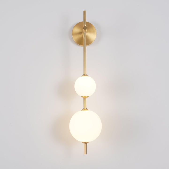 Elegant Globe Væglampe i Glas