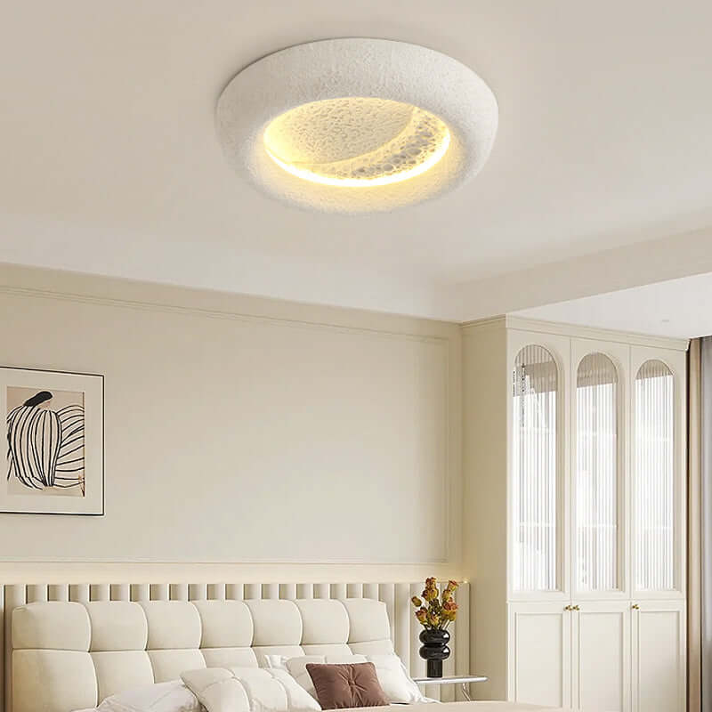 Rund Harpiks Væglampe LED - 40cm