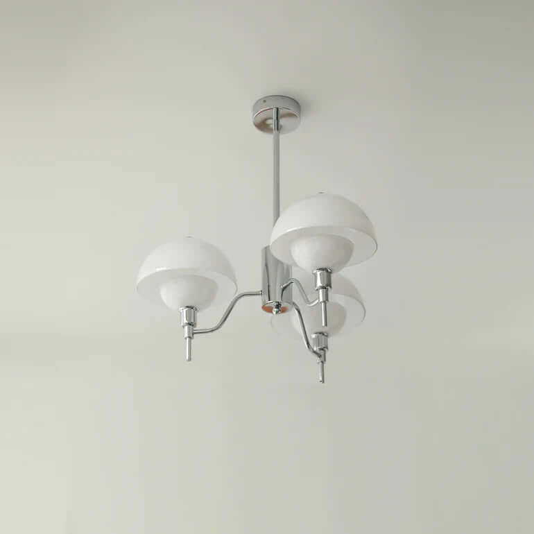 Elegant Bobleformet Krystal Lysekrone
