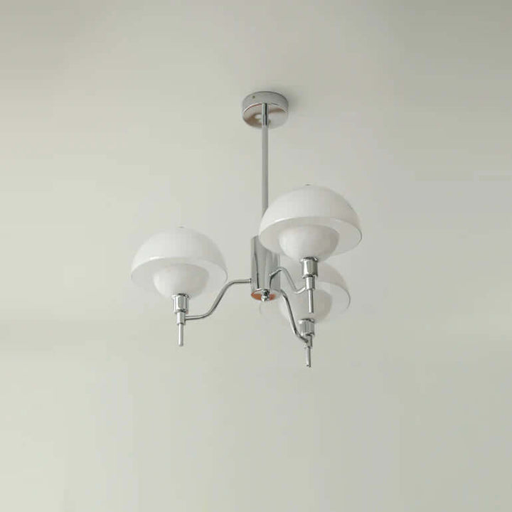 Elegant Bobleformet Krystal Lysekrone