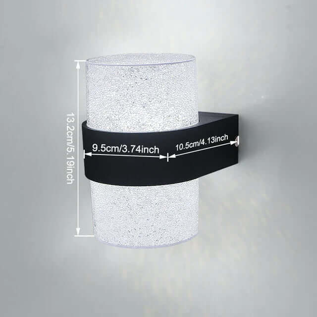 Udendørs LED Væglampe - 13,2cm x 10,5cm