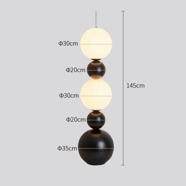 Håndlavet Gulvlampe i Naturmateriale