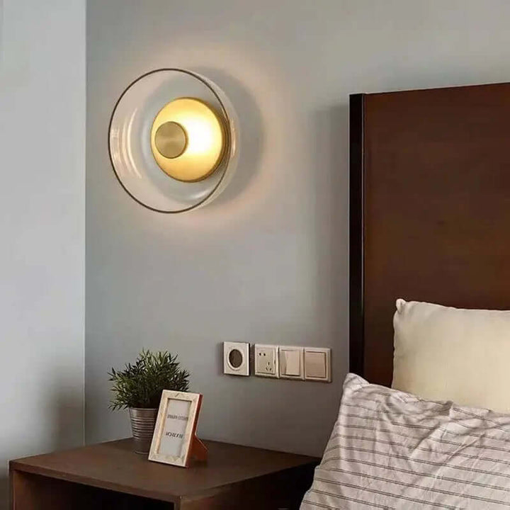 Elegant Nordisk Væglampe i Glas - 5W LED