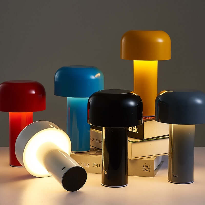 Ledningsfri Svampe Bordlampe - 3 Lysniveauer