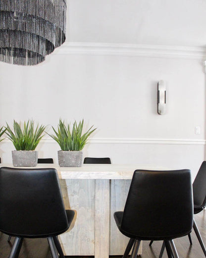 Alabast Væglampe, Aflang Design