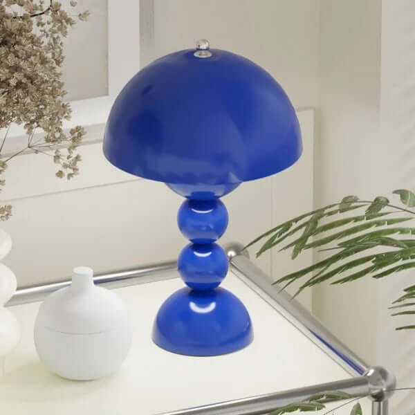 Bærbar LED Bordlampe med Blomsterdesign