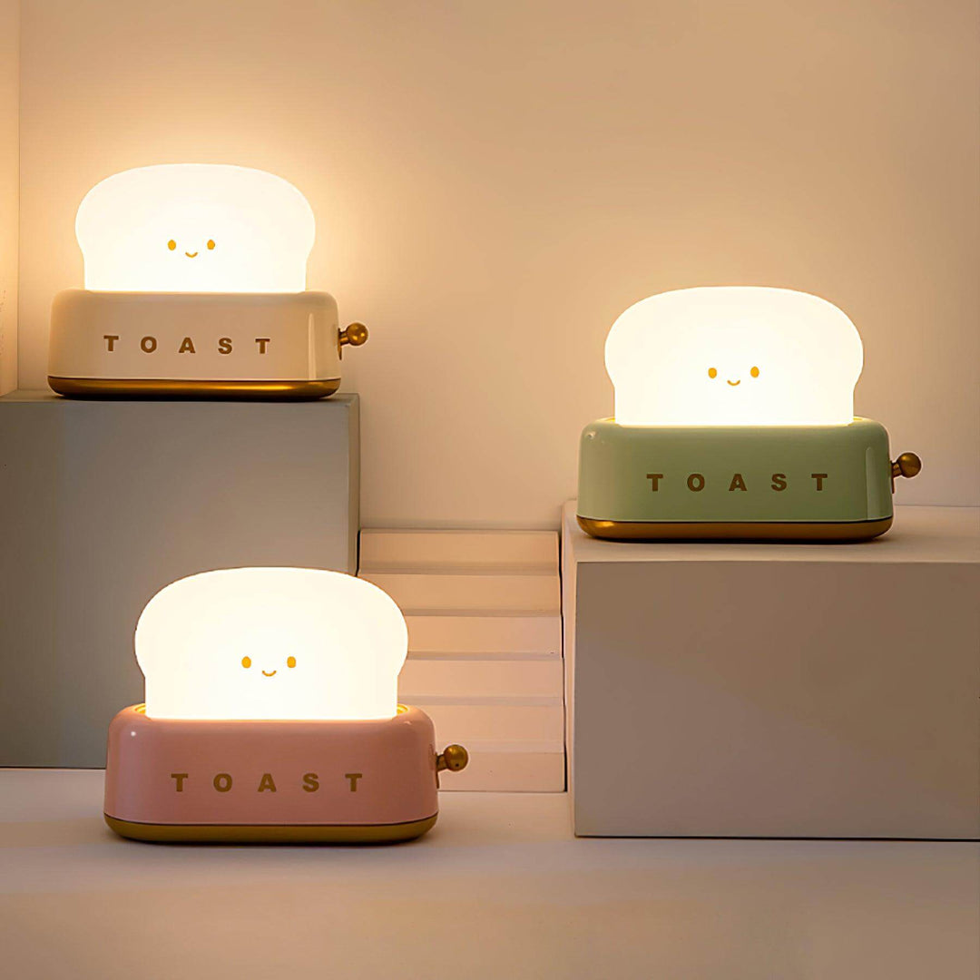 Genopladelig Brødrister Natlampe - Hyggelig Dekoration