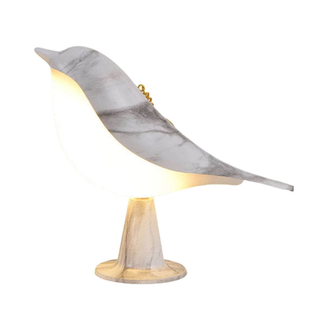 Sød Fuglelampe - Hyggelig LED Bordlampe
