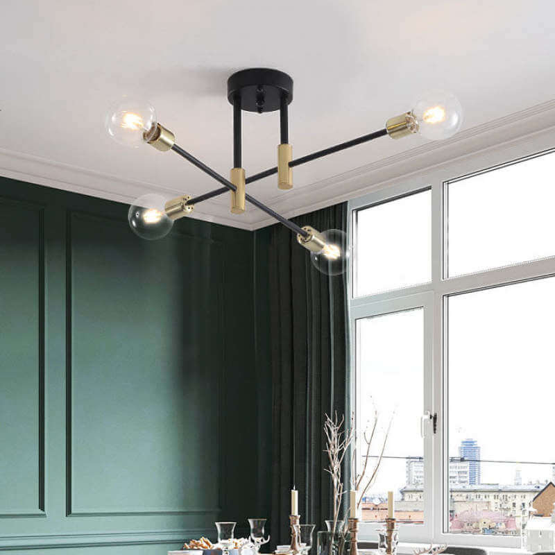 Moderne Glas Globe Lysekrone