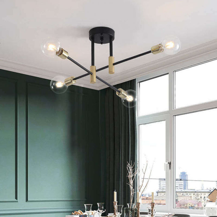 Moderne Glas Globe Lysekrone