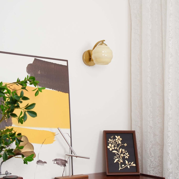 Art Deco Væglampe i Vintage Stil