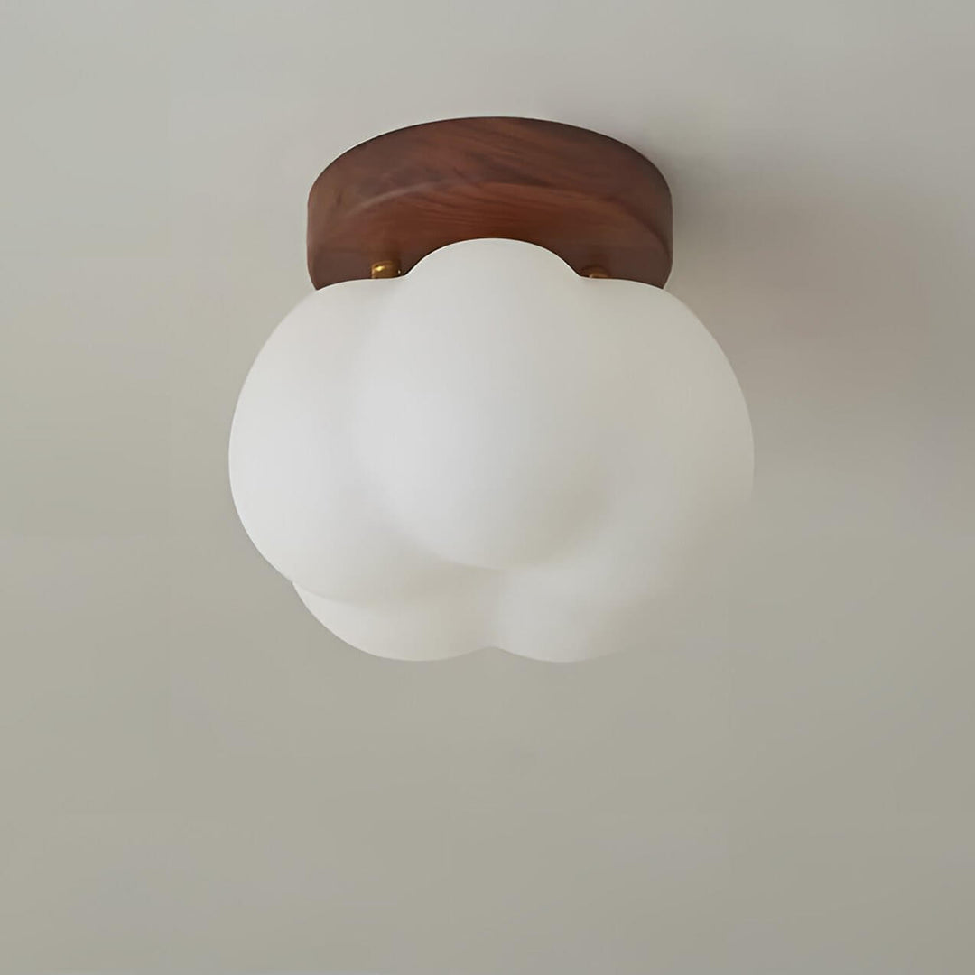 Græskarformet LED Loftlampe - 16cm
