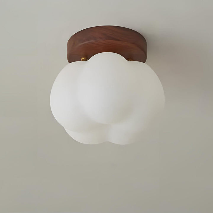 Græskarformet LED Loftlampe - 16cm
