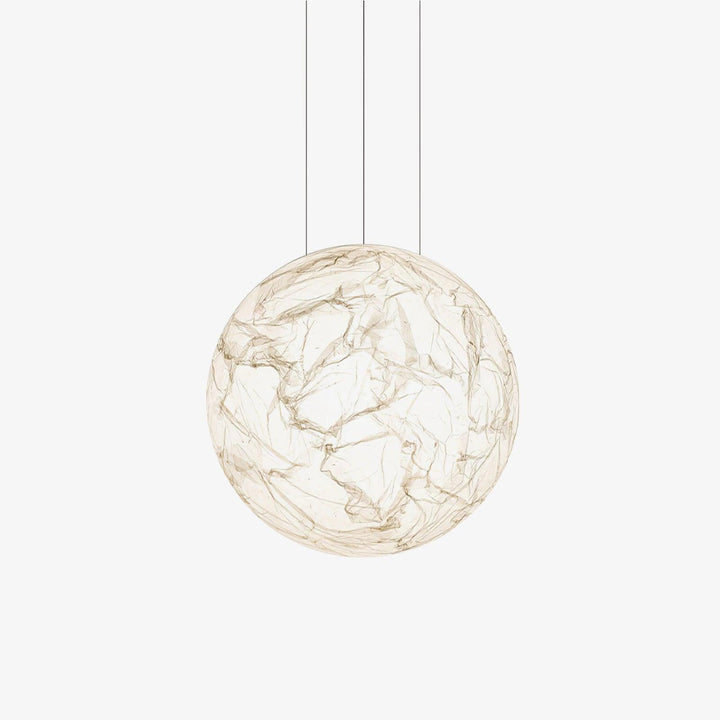 Elegant Silke Pendel Lampe - 3 Størrelser