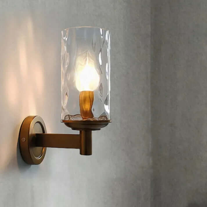 Retro Væglampe i Glas
