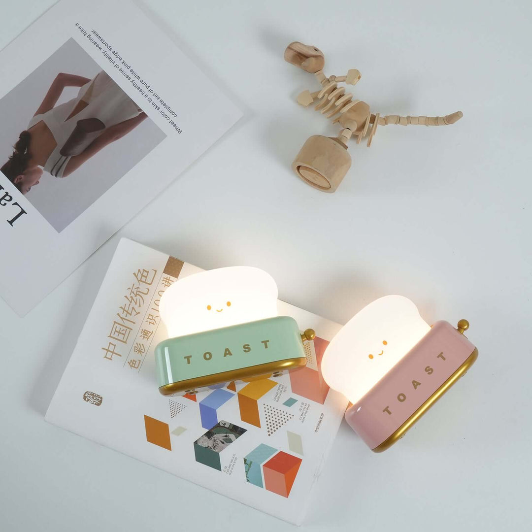 Genopladelig Brødrister Natlampe - Hyggelig Dekoration