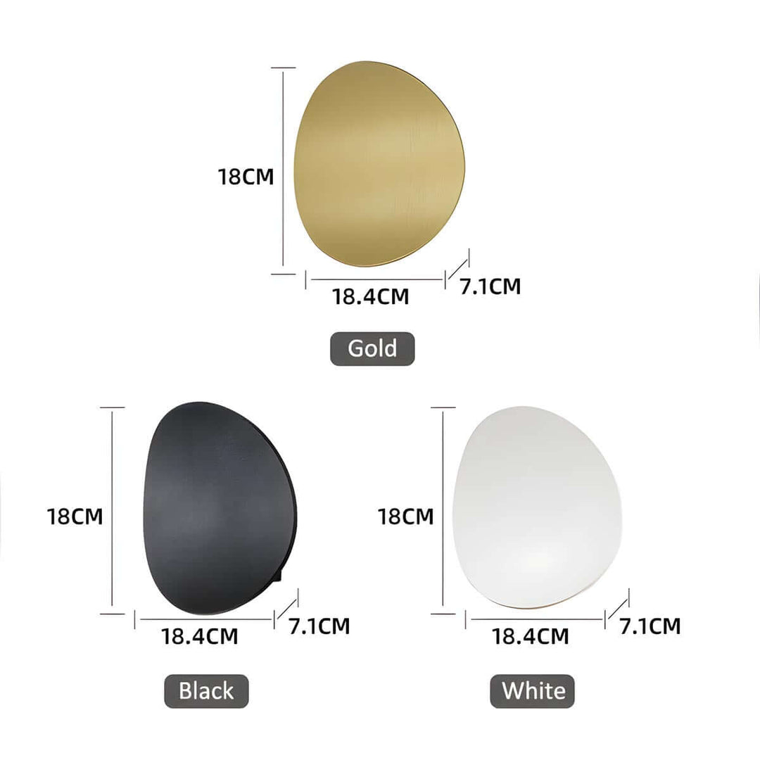 Elegant LED Væglampe i Aluminium - Moderne Design
