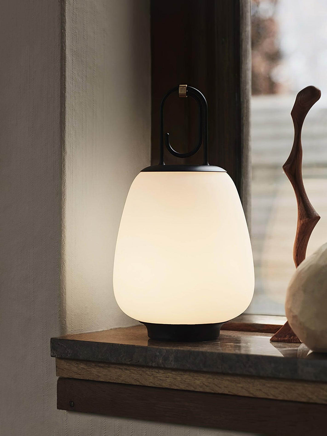 Genopladelig LED Bordlampe | Bærbar Lanterne