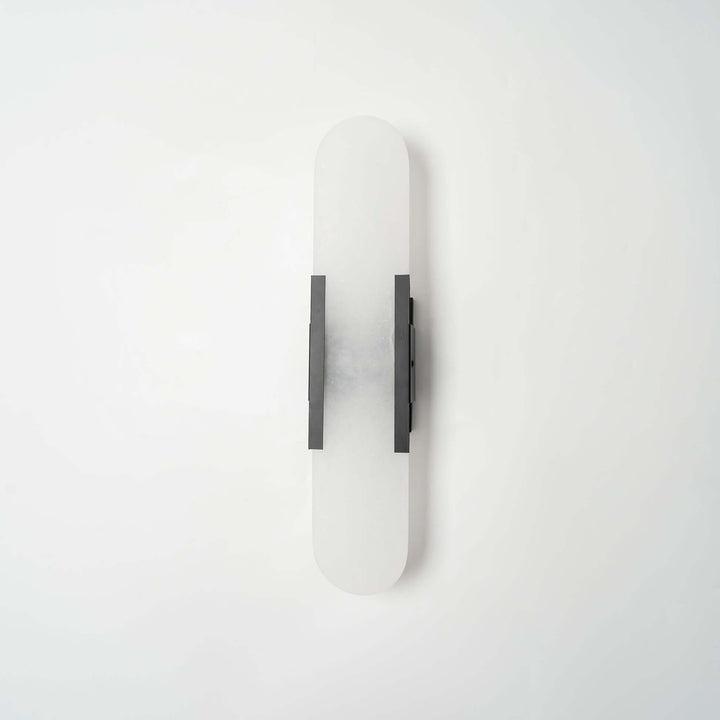 Alabast Væglampe, Aflang Design