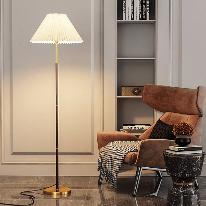 Elegant Gulvlampe i Rispapir - Skab Hygge