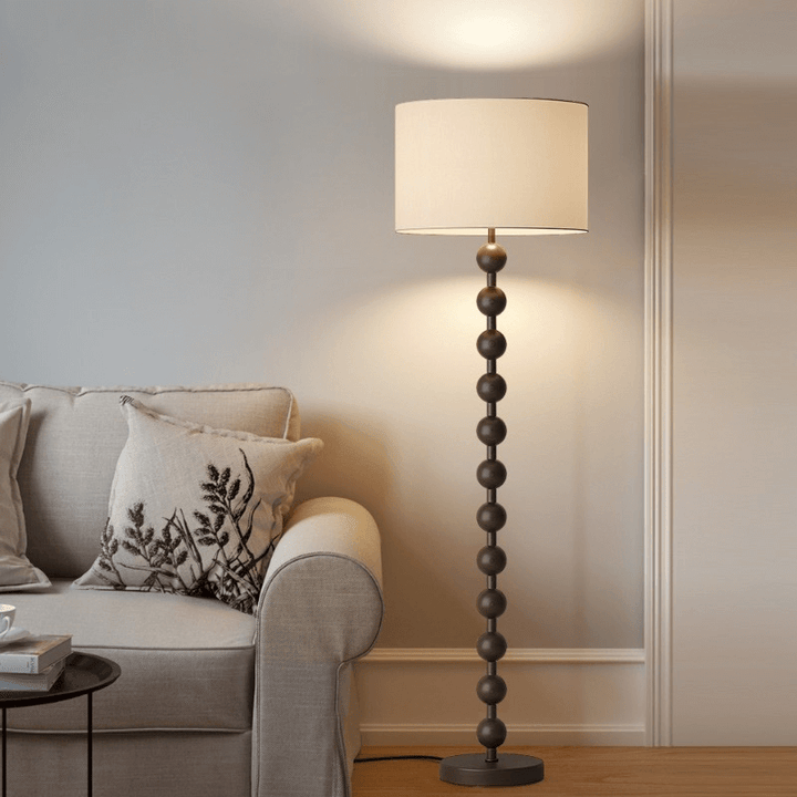 Elegant Gulvlampe i Træ - Japandi Stil