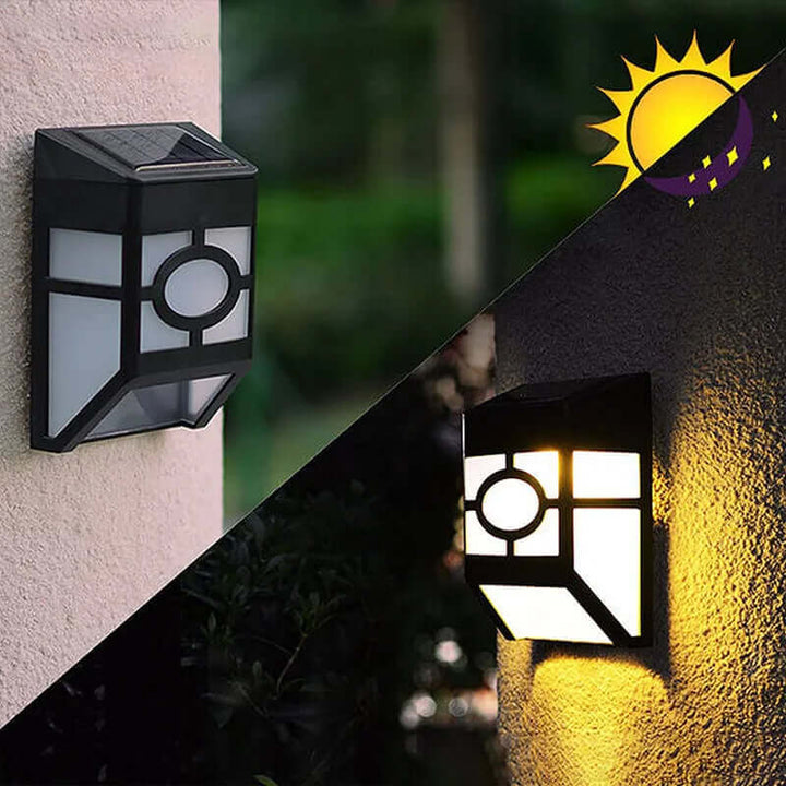 Solcelle Væglampe LED Udendørs (2 stk)