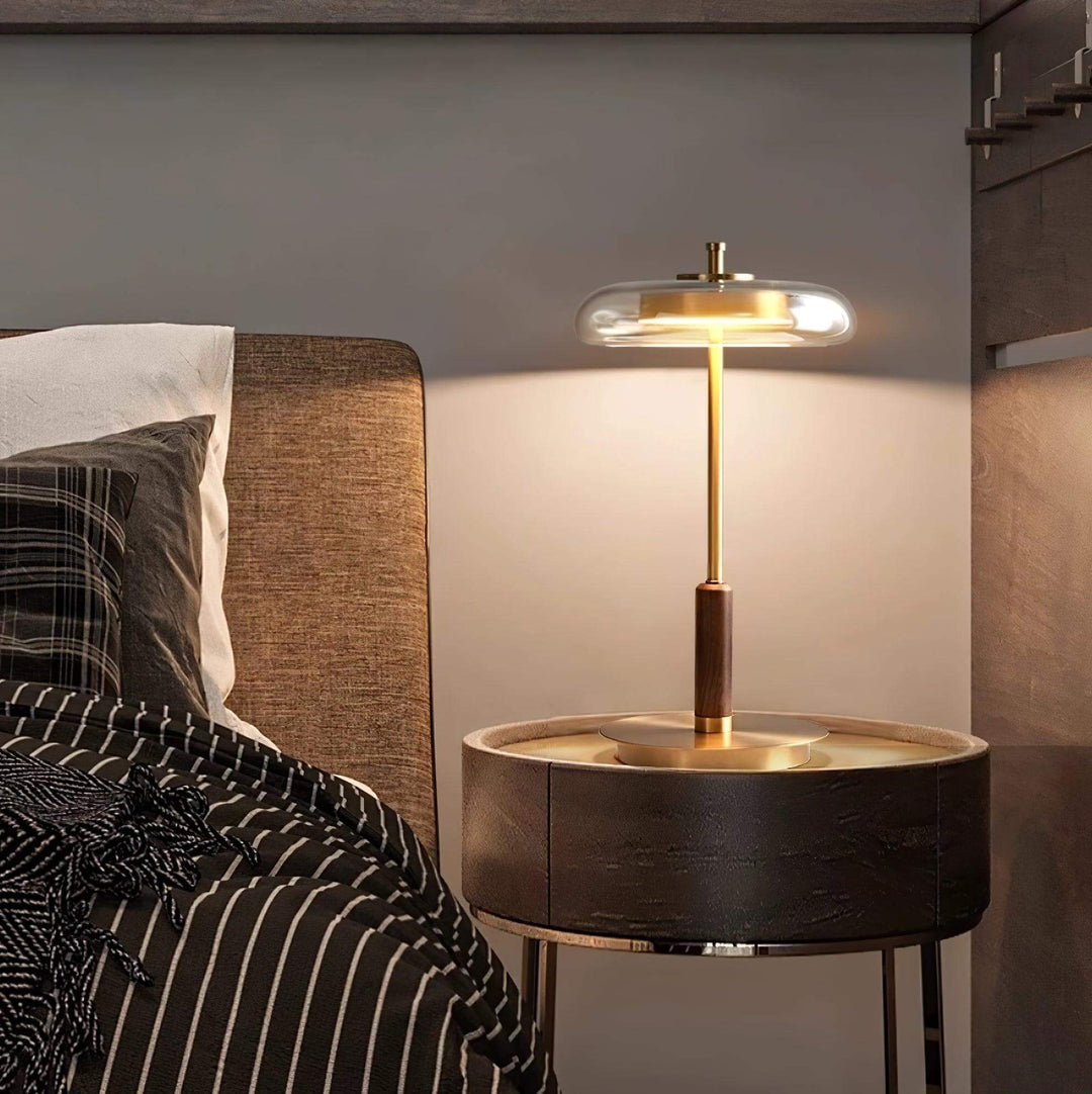 Elegant Bordlampe med LED | 22cm x 44,5cm