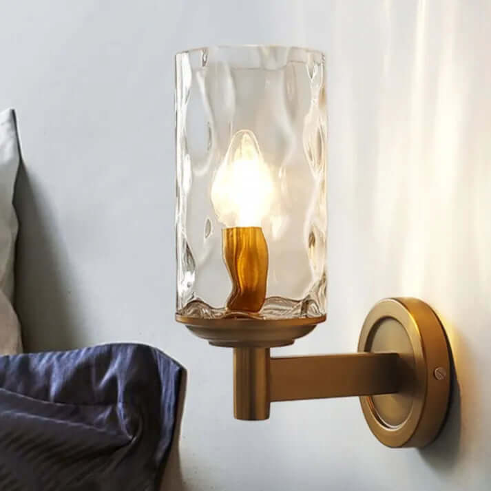 Retro Væglampe i Glas