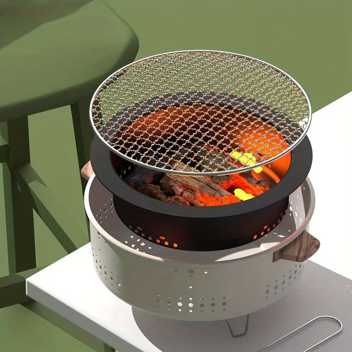 Røgfri bærbar elektrisk grill, perfekt til havefest, picnic og camping.