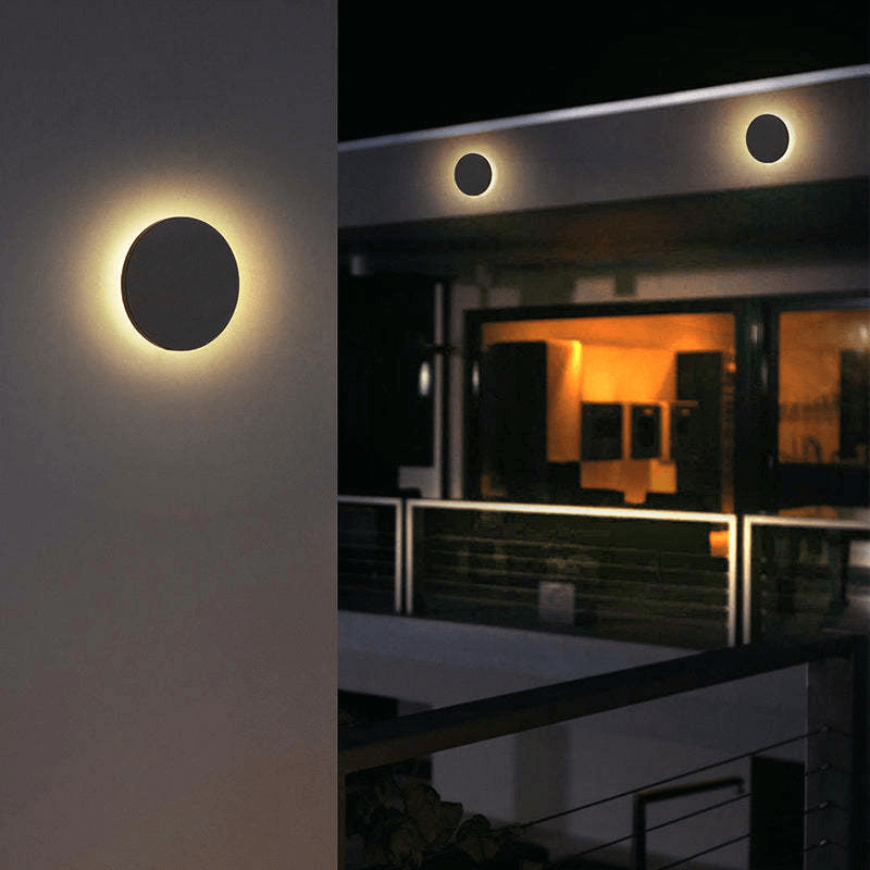 Udendørs LED Væglampe - Moderne Design