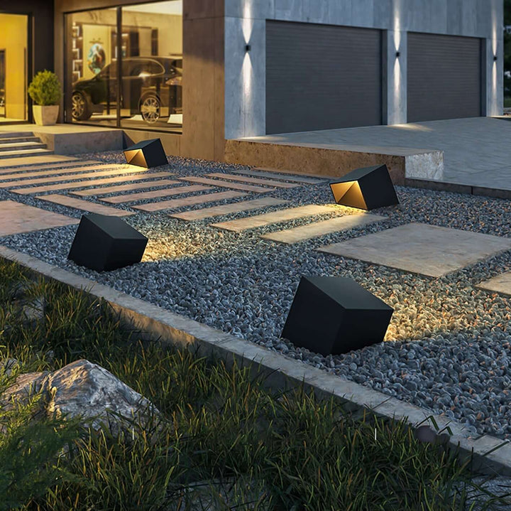 Solcelle Havekugle - LED Udendørslampe