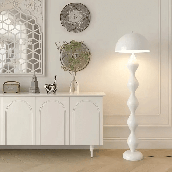 Elegant LED Gulvlampe i Skandinavisk Design