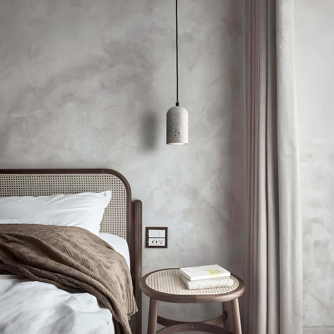 Moderne Beton Pendellampe - Dia 9,6cm