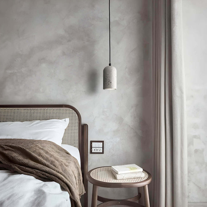 Moderne Beton Pendellampe - Dia 9,6cm