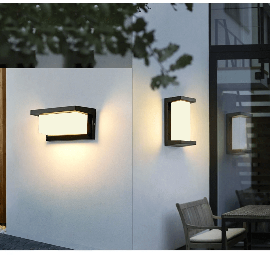 LED Væglampe med Bevægelsessensor