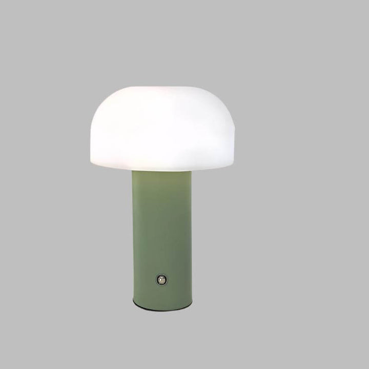 Dæmpbar Champignon Bordlampe - Trådløs LED Lampe