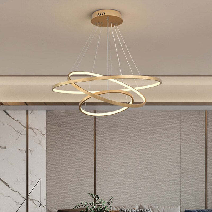 Moderne 3-Rings Loftslampe