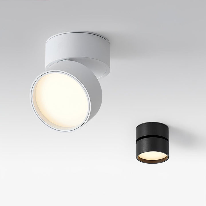 Justerbar Loftslampe i Aluminium - 10cm
