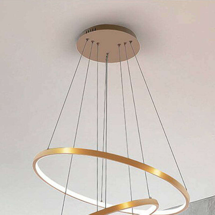 Moderne 3-Rings Loftslampe