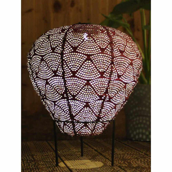 Solcelle Luftballon Lanterne - 26cm x 30cm