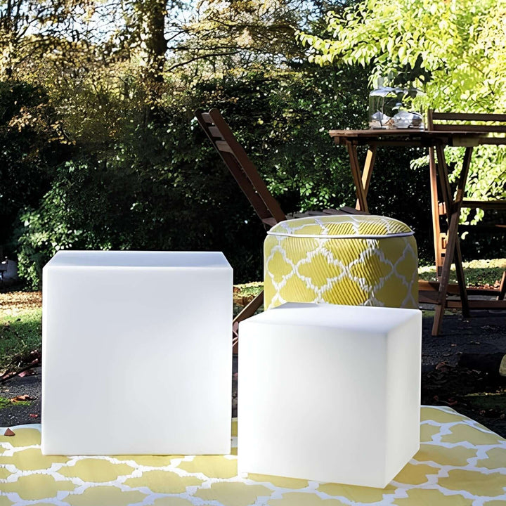 Kubisk LED Have- og Terrassalampe