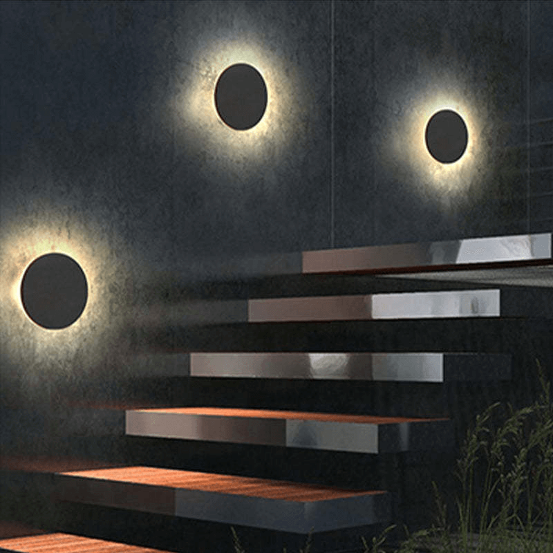 Udendørs LED Væglampe - Moderne Design