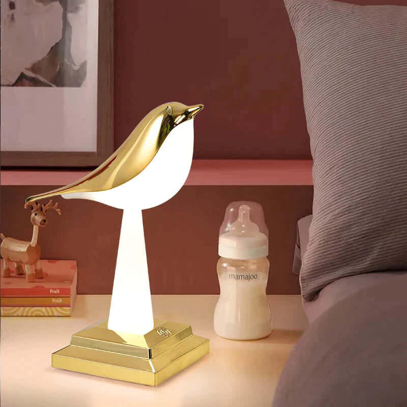 Dekorativ Fuglelampe | LED Bordlampe | 26cm