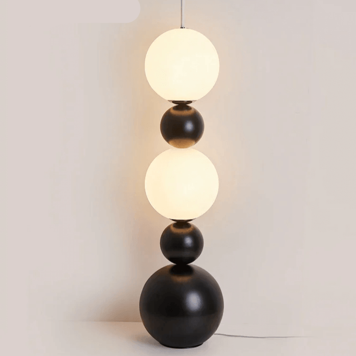 Håndlavet Gulvlampe i Naturmateriale