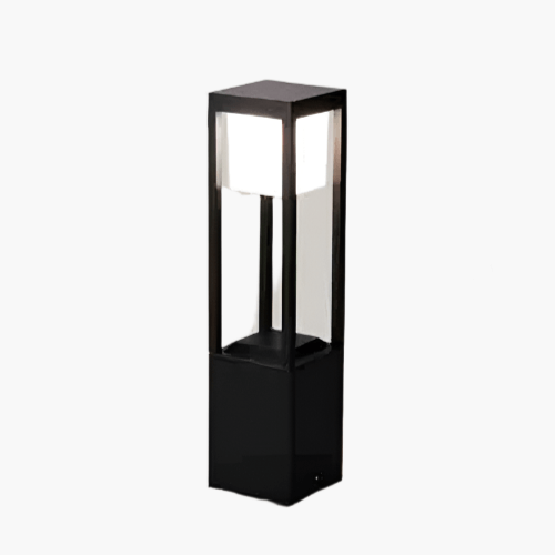 60 cm Solcellelampe Udendørs - Terningformet Havebelysning
